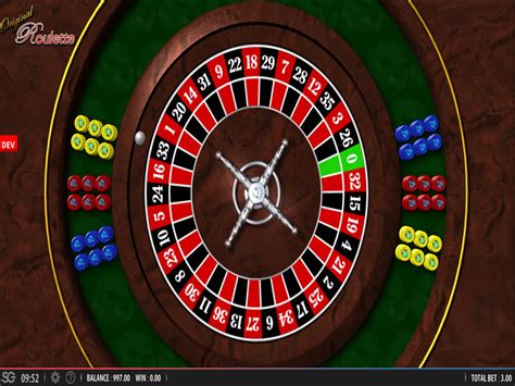 roulette set|Original Roulette by SG Gaming .